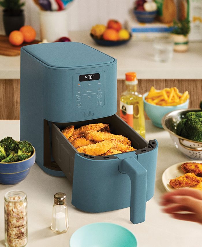 bella 4qt Slim Air Fryer - Blue