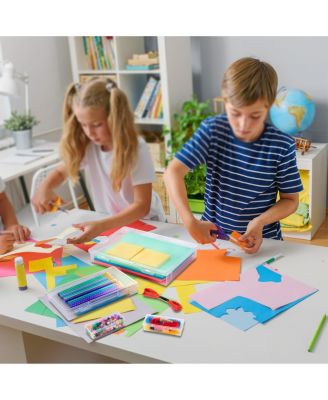 4 Piece Stackable Document & Paper Storage Box Set