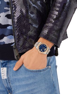 Men's Date Superlative Two-Tone Stainless Steel Bracelet Watch 42mm