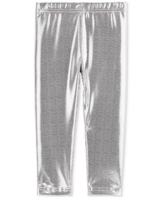 Toddler Girls Metallic Leggings