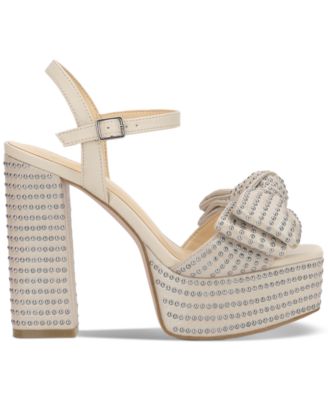 Women's Lollien Studded Bow Platform Sandals