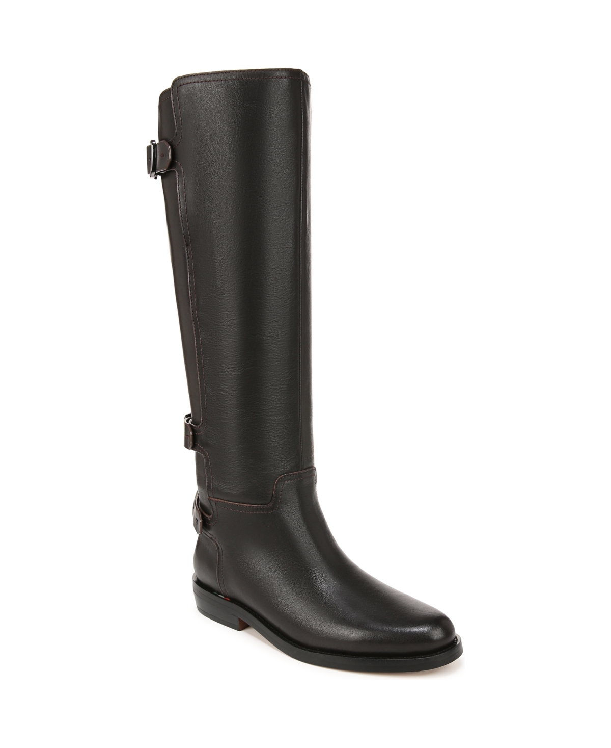 Franco Sarto Padova Knee High Boot In Espresso Brown Leather