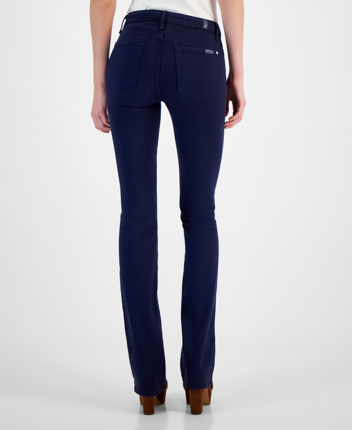 7 For All Mankind Women's Kimmie Mid-Rise Bootcut Jeans