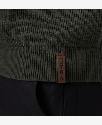 Men's Ribbed Crew Neck Sweater