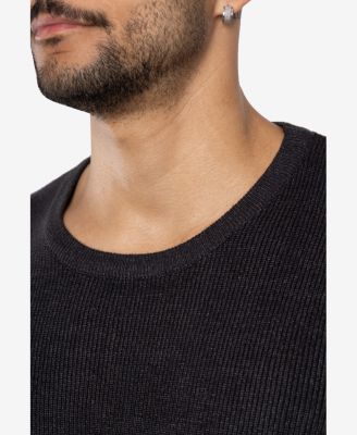 Men's Ribbed Crew Neck Sweater