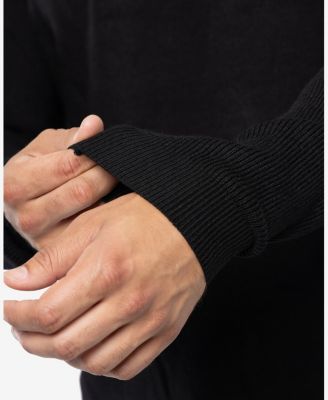Men's Ribbed Crew Neck Sweater