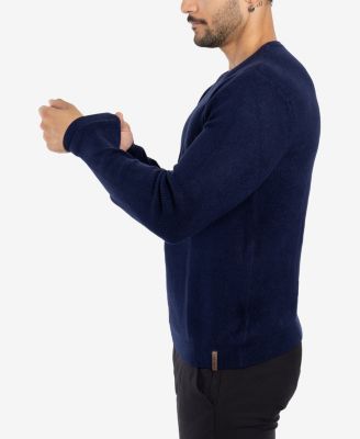 Men's Ribbed Crew Neck Sweater