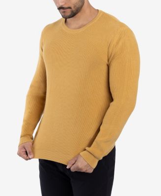 Men's Ribbed Crew Neck Sweater