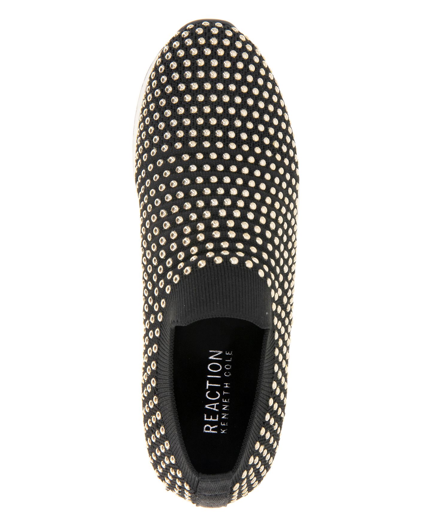 Женские кроссовки Kenneth Cole Reaction Cameron Stud Slip On, цвет: Чёрный — фото 4