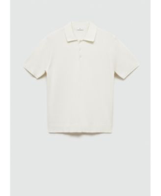 Men's Fine-Knit Cotton Polo Shirt