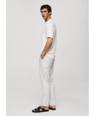 Men's Ribbed Knit Polo Shirt