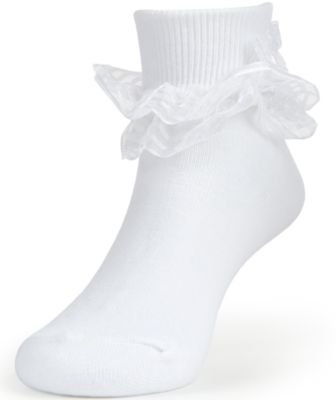 3-Pack Decorative Socks, Little Girls & Big Girls