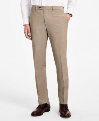 Men's Wool-Blend Stretch Classic-Fit Suit Separates Pant 