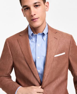 Men's Linen Classic-Fit Suit Separates Jacket