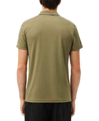 Men's Jacquard Striped Polo Shirt