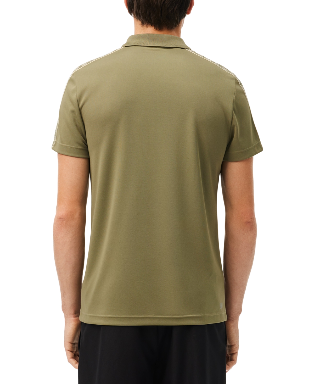 Lacoste Men's Regular Fit Ultra Dry Piqué Tennis Polo - 4xl - 9 In Bmy - Khaki