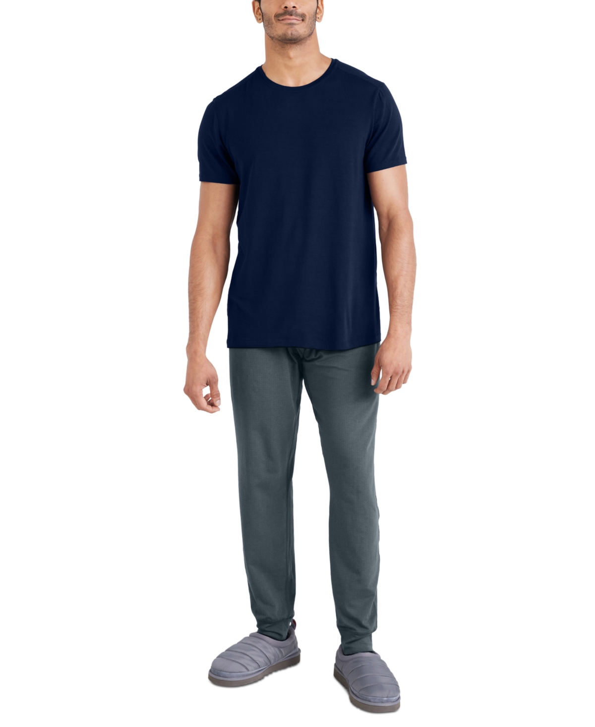 Saxx Men's Droptemp Cooling Relaxed Fit Sleep Pants In Blue