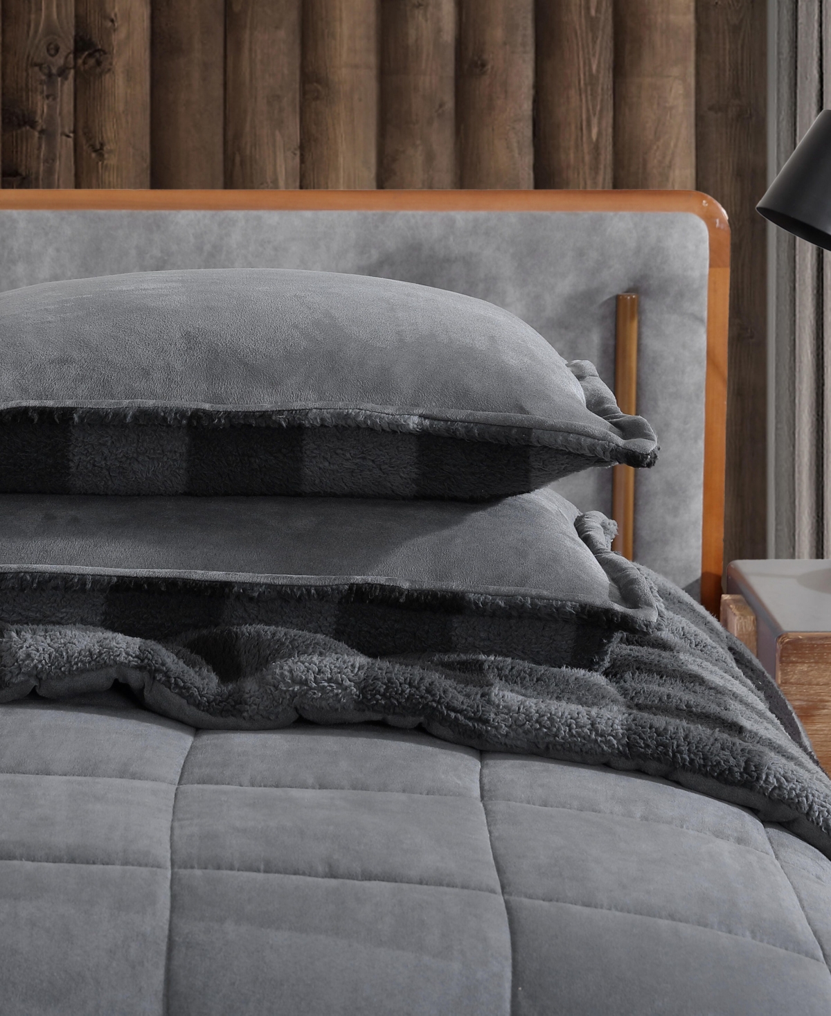 Eddie Bauer Cabin Plaid Reversible 3-Pc. Comforter Set, Full/Queen