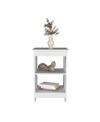 Ross 3-Tier End Table/Nightstand, Side Table
