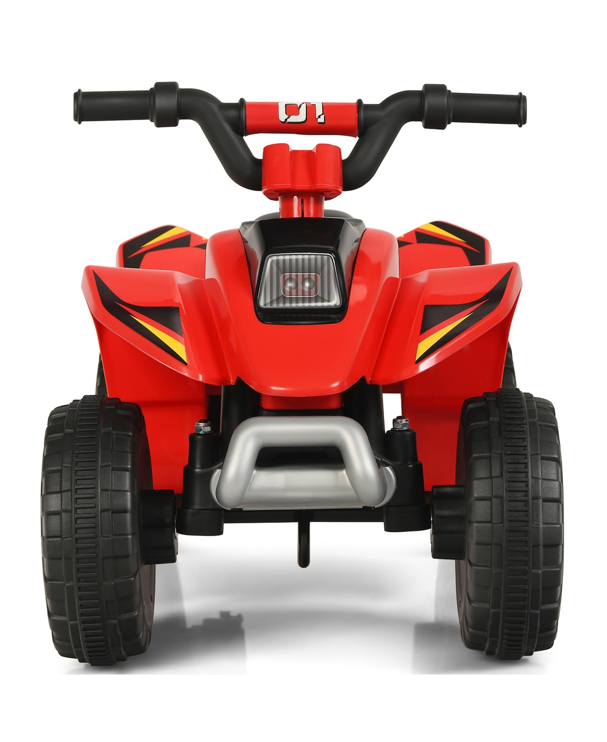 Costway 6V Kids Electric Quad Atv 4 Wheels Ride On Toy Toddlers Forward&Reverse