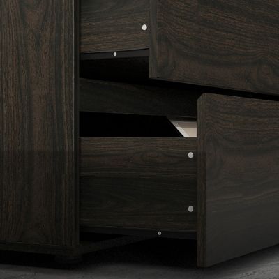 6-Drawers Wood Chest of Drawer Cabinet Organizer Dresser