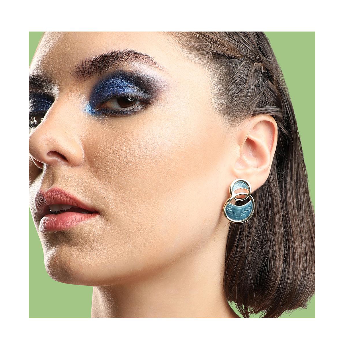Sohi Women's Wrap Drop Earrings