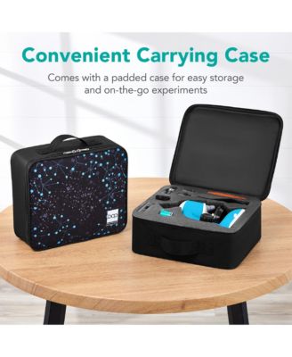 30-Piece STEM Kids Microscope Science Kit w/ 100x, 600x, 1200x Zoom, Slides, Carrying Case