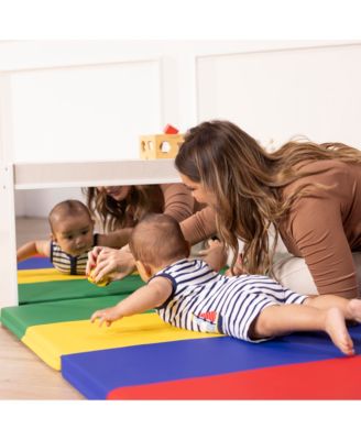 SoftZone 4-Section Rainbow Runway Activity Mat, Assorted