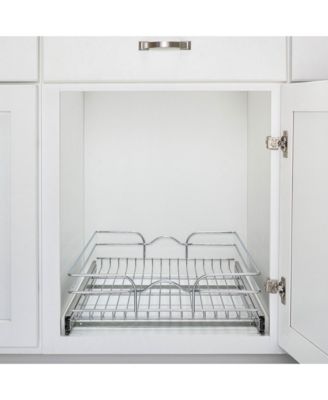 Kitchen Cabinet Pullout Shelf Organizer, 21 x 22 In, 5WB1-2122CR-1