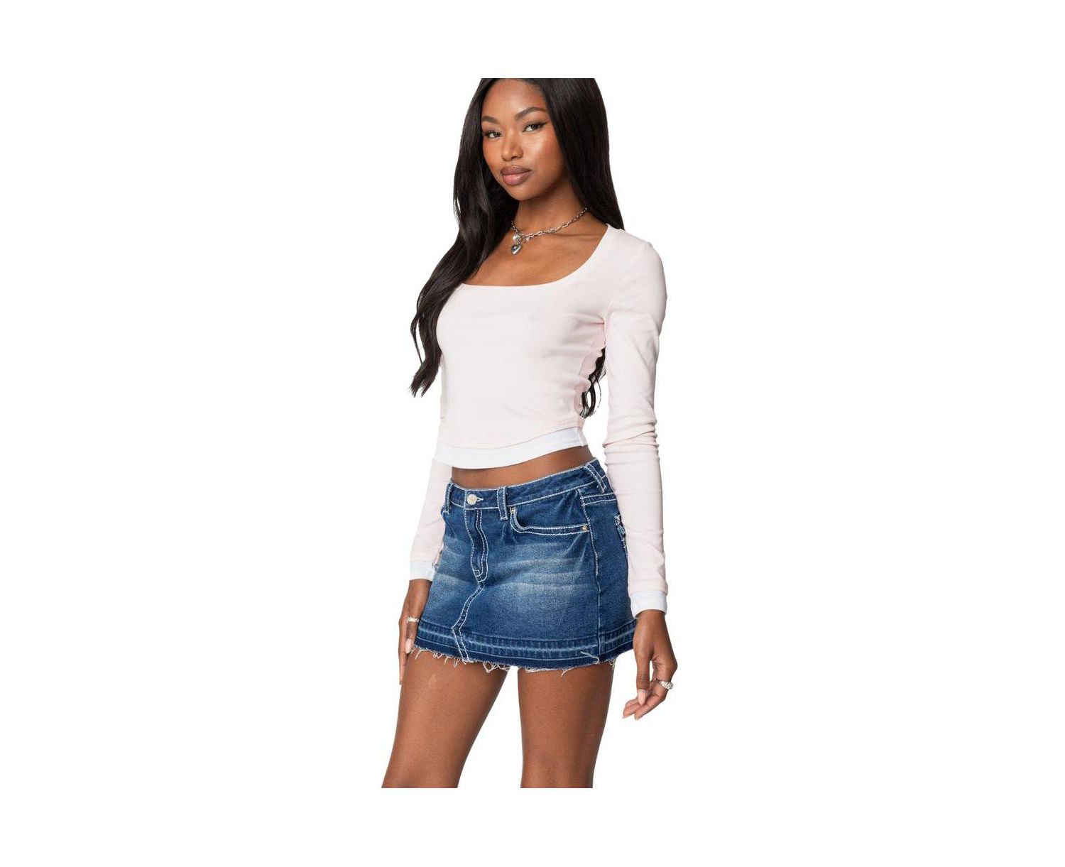 Women's Nykita Layered Long Sleeve T Shirt
