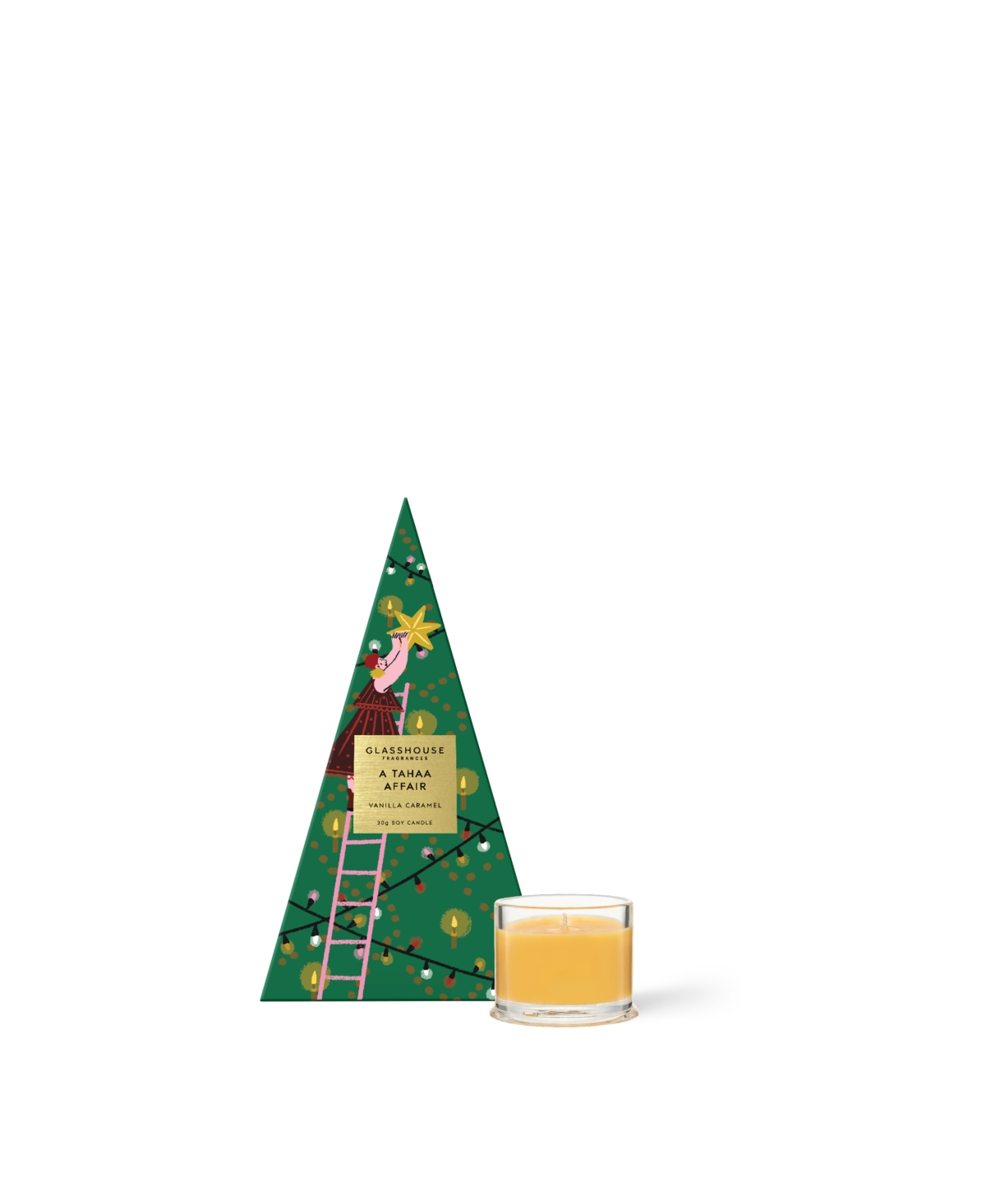 A Tahaa Affair Candle - Red