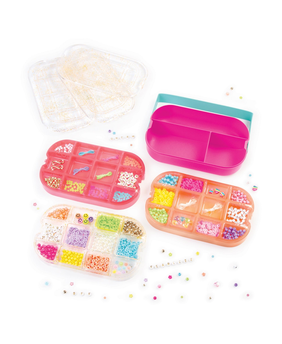 Make It Real Beads 2-go Diy Jewelry Set In Multi