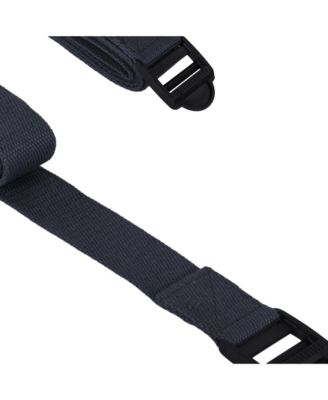 7 Piece Yoga Set with Mat, Stretch Strap, & Knee Pad, Gray