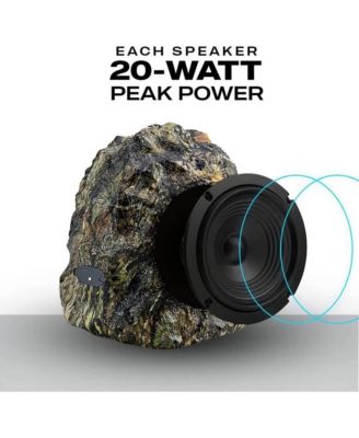 Wireless Waterproof Rock Speaker Set for Outdoors