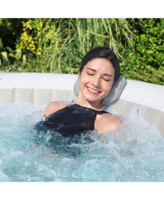 Bestway Padded Headrest Pillows with Adjustable Strap, Gray, (2 Pack)