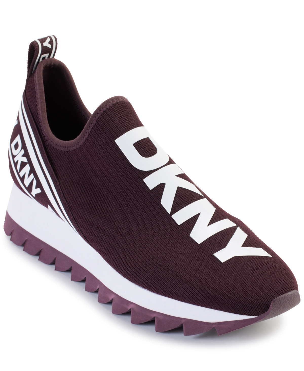 Dkny Abbi Slip-on Sneaker In Dark Cherry