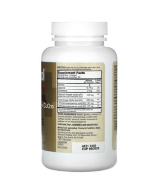 Plus Ubiquinol + Omega-3 100 mg + 250 mg - 90 Softgels