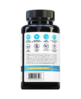 Berberine Supplement, Ceylon Cinnamon Capsule for Blood Sugar and Weight Loss, 60ct