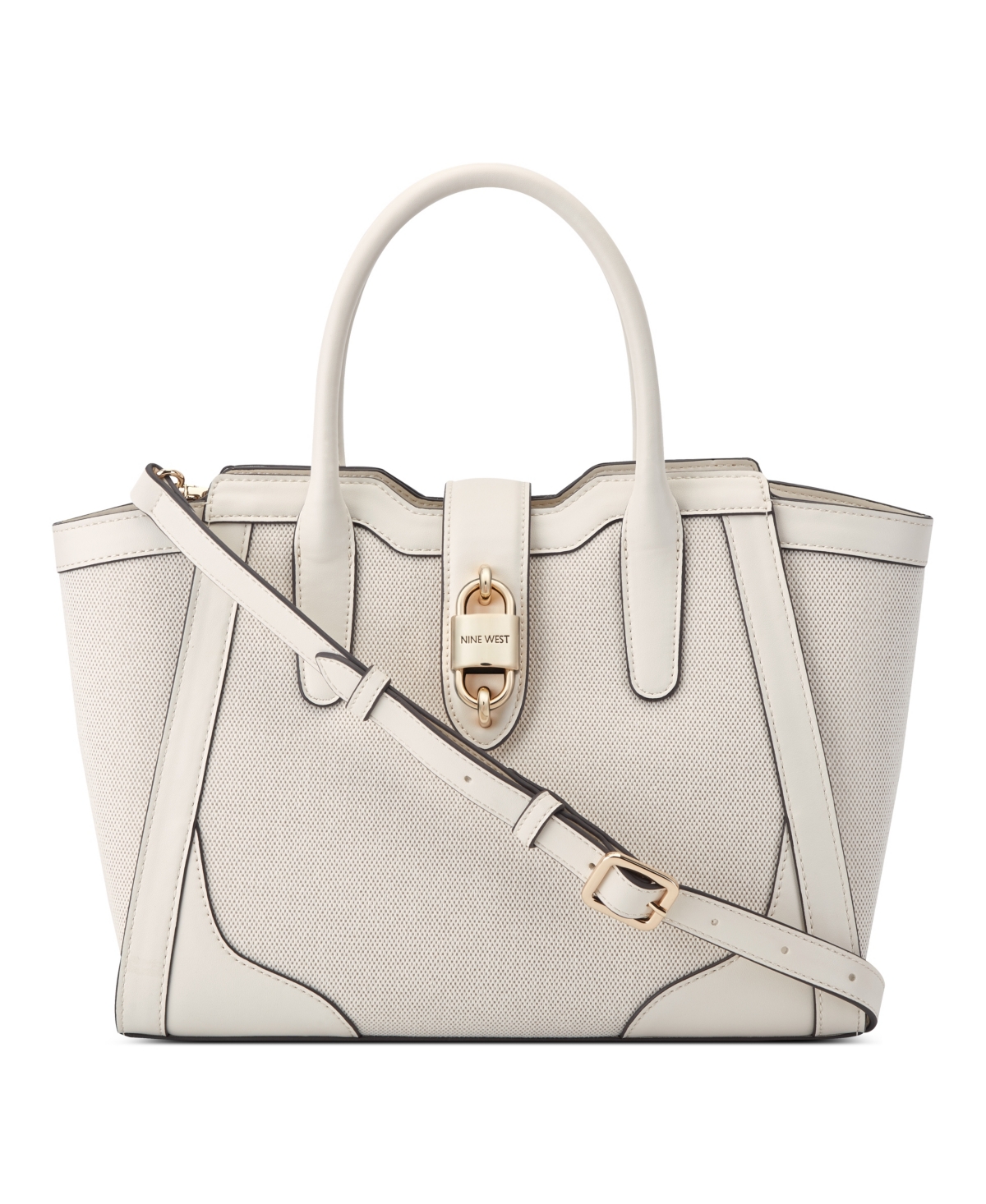 NINE WEST WESSON LARGE SATCHEL BAG 