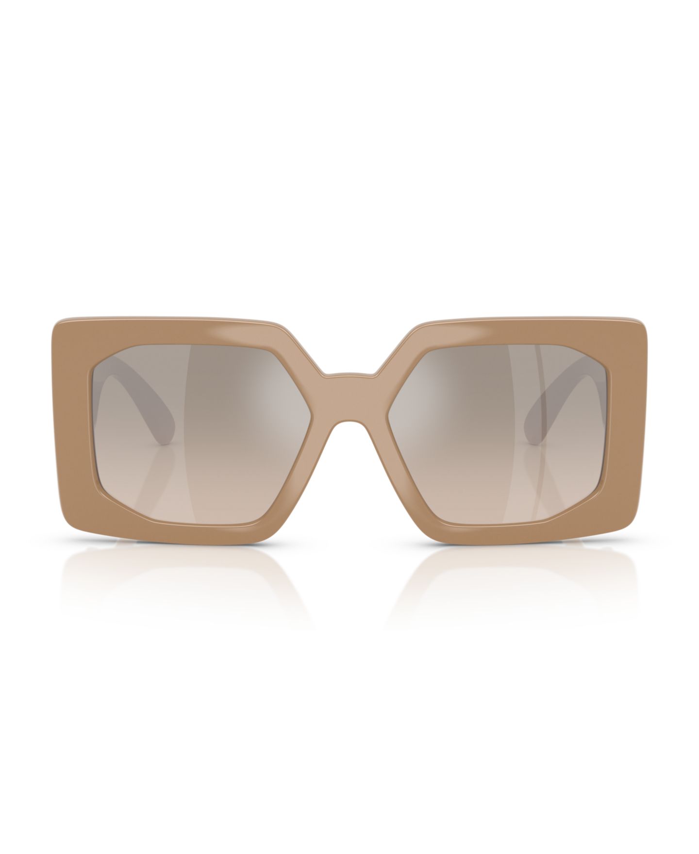 Женские солнцезащитные очки Versace Sunglasses VE4478U, цвет: Бежевый — фото 5