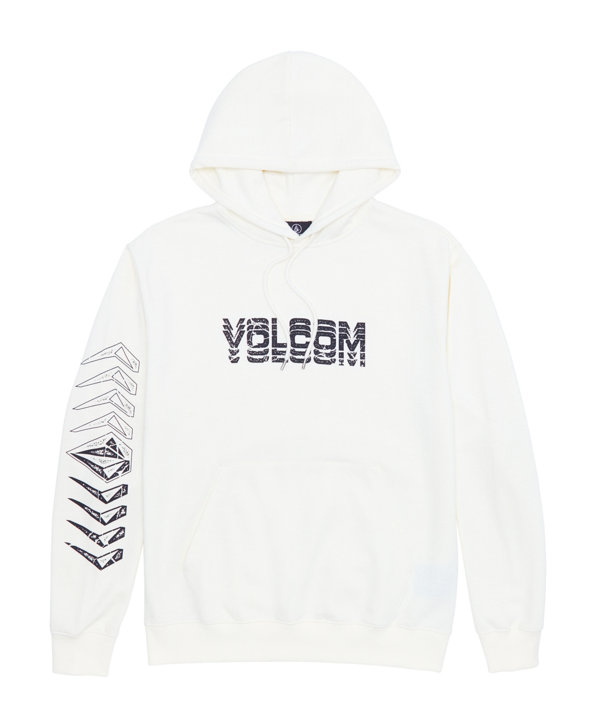 Men's Cement Pullover Hoodie - Washed Black Heather