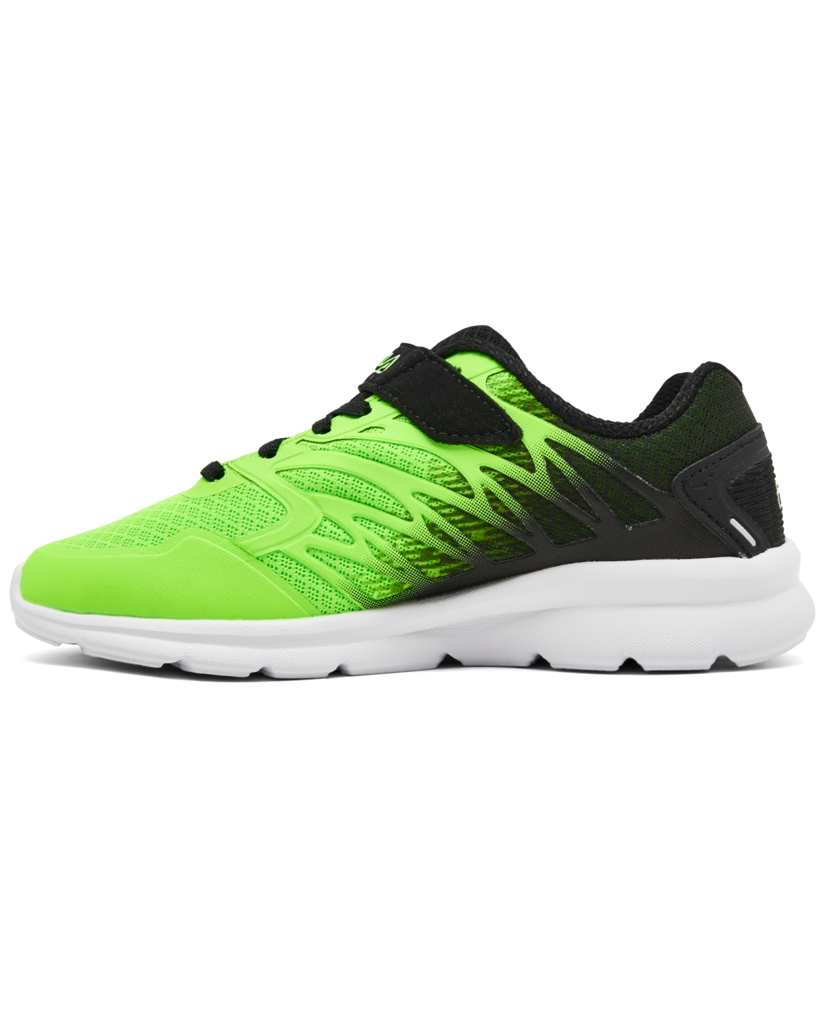 Shop Fila Little Kids Finition 7 Fastening Strap Casual Sneakers From Finish Line In Black,green