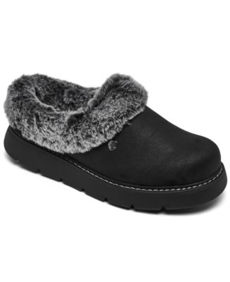 Skechers Women s BOBS Keepsakes Lite Cozy Blend Comfort Clog Slippers from Finish Line Macy s