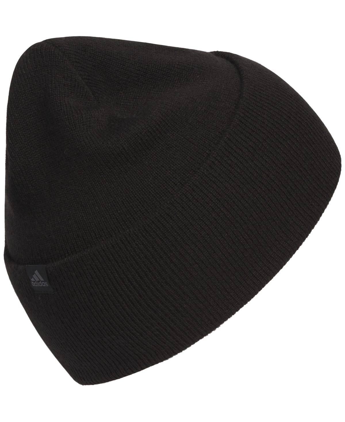 adidas Women's Wide Cuff 2 Fold Beanie -grey Four