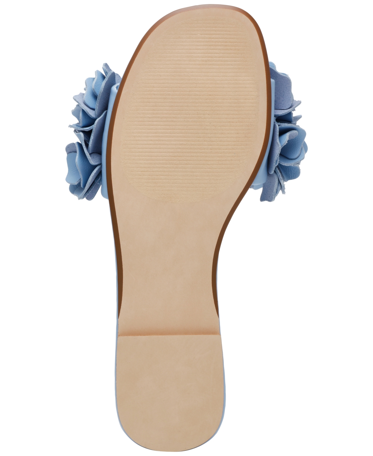 STEVE MADDEN WOMEN'S FLO RUFFLE SLIDE SANDALS 