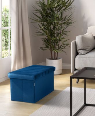 Channel Tufted Storage Trunk