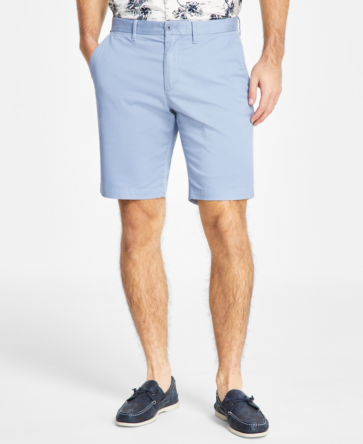 Shop Tommy Hilfiger Men's Brooklyn 1985 9" Shorts In Brisk Blue