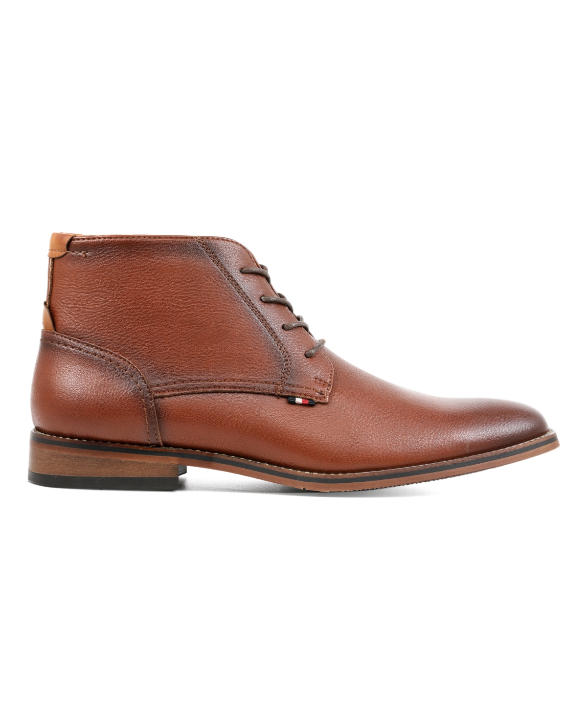 Tommy Hilfiger Bage Chukka Boot In Cognac Tumble