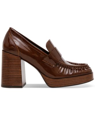 Steve Madden Women's Munday Platform High-Heel Loafer Pumps