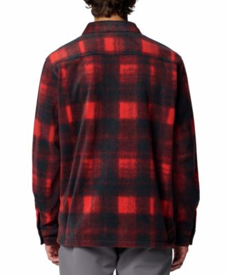 Men's Steens Mountain II Plaid Fleece Shirt Jacket
